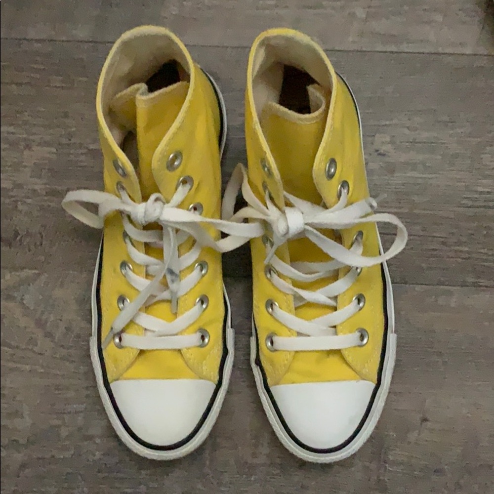 Converse high tops.